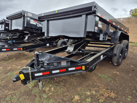 New 2026 Delco Tandem Axle Dump/12,000 GVWR/72"X12'