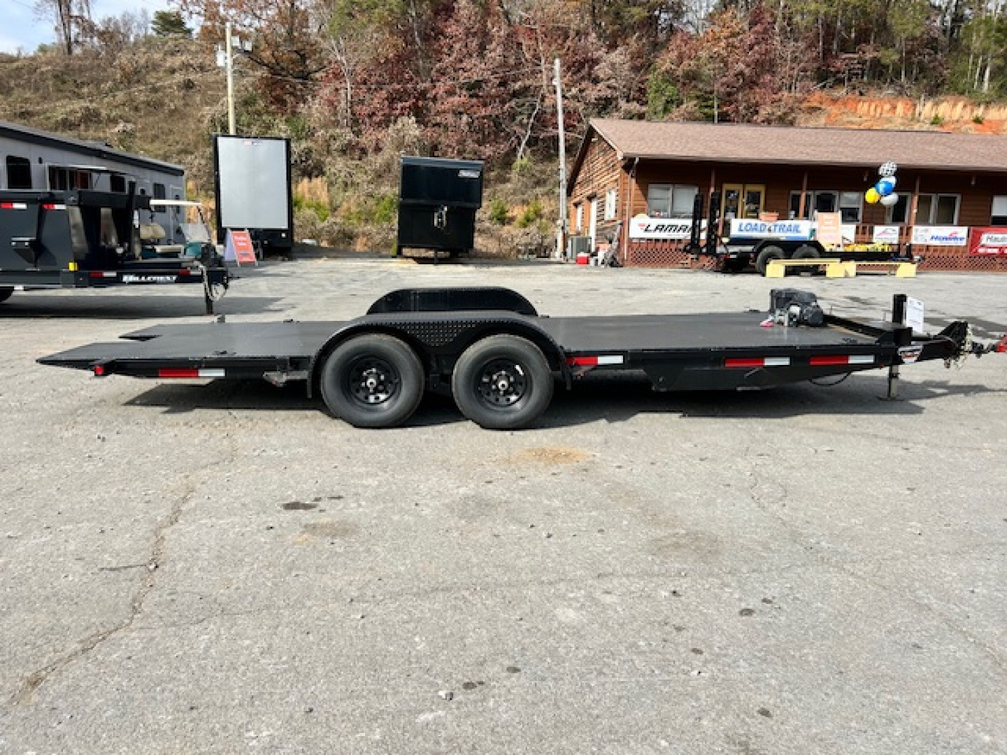 New 2024 Outlaw Trailers 22' 15k Tit w/ add ons Tilt Trailer