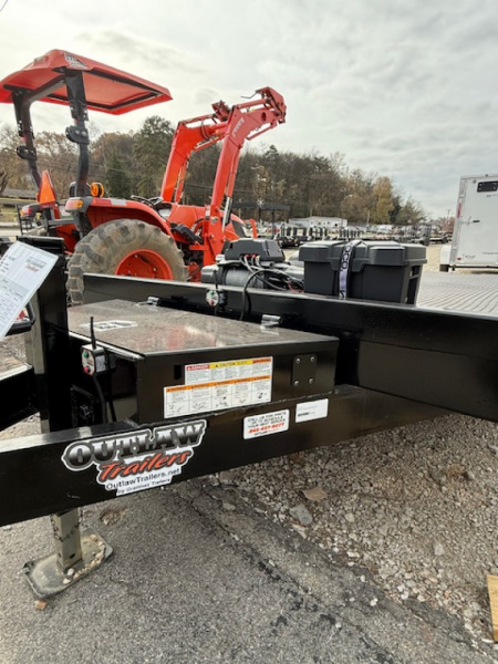 New 2024 Outlaw Trailers 22' 15k Tit w/ add ons Tilt Trailer