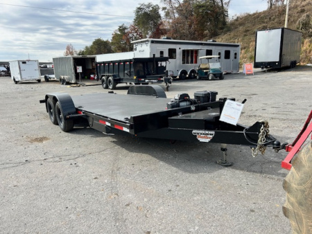 New 2024 Outlaw Trailers 22' 15k Tit w/ add ons Tilt Trailer