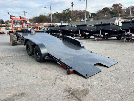 New 2024 Outlaw Trailers 22' 15k Tit w/ add ons Tilt Trailer