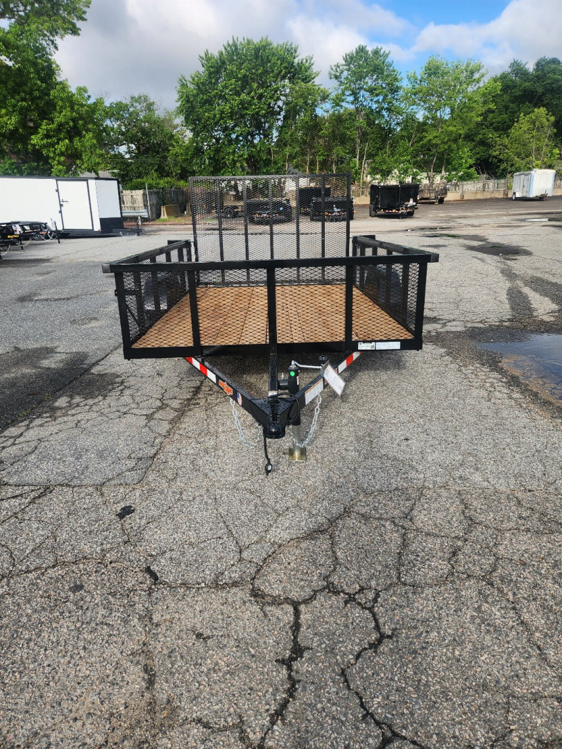 New 2026 Down 2 Earth Trailers 6x10 w/ Gate and 2' Expanded Metal Sides Utility Trailer