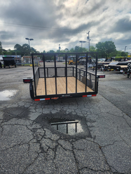 New 2026 Down 2 Earth Trailers 6x10 w/ Gate and 2' Expanded Metal Sides Utility Trailer