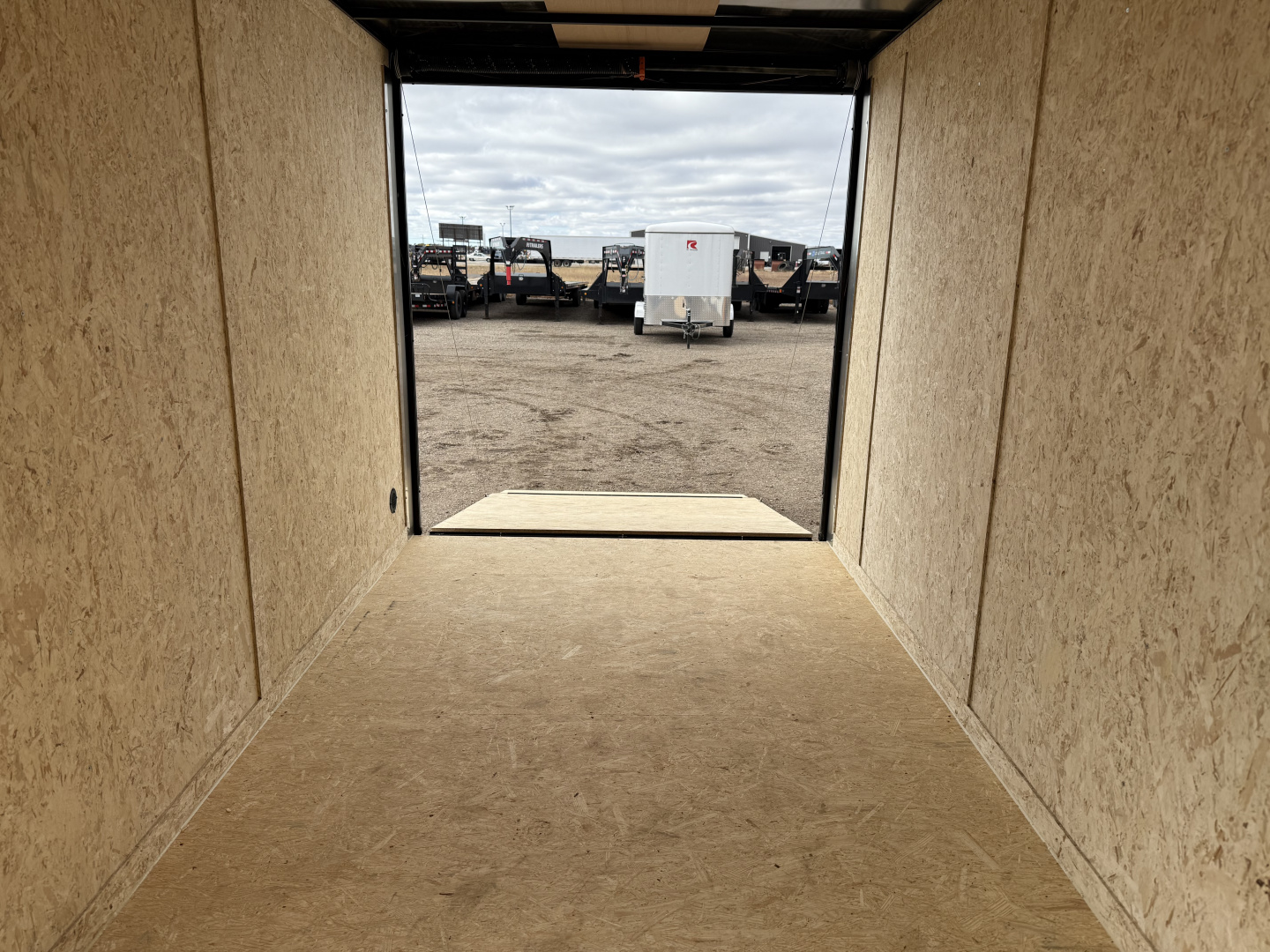 New 2026 Compass 7'x14' Enclosed Cargo Trailer - Indigo DLX