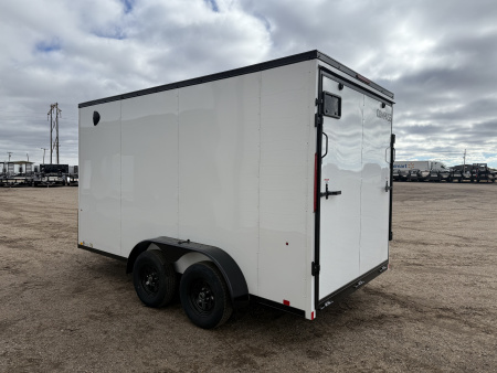 New 2026 Compass 7'x14' Enclosed Cargo Trailer - Indigo DLX