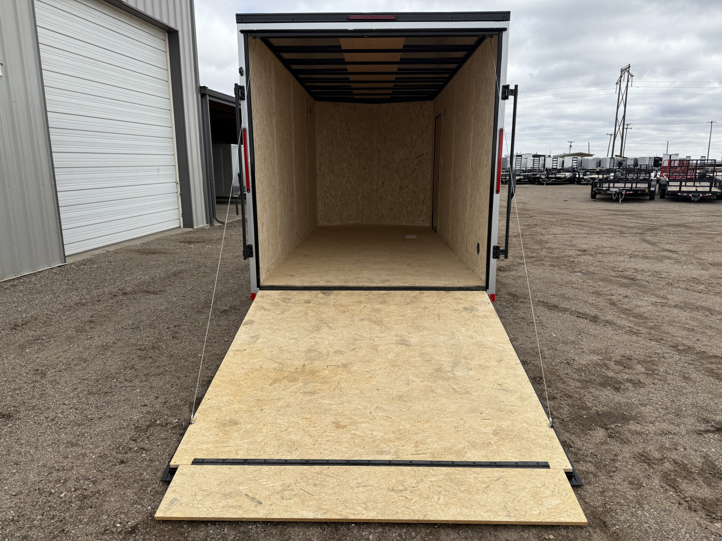 New 2026 Compass 7'x16' Enclosed Cargo Trailer - Indigo DLX