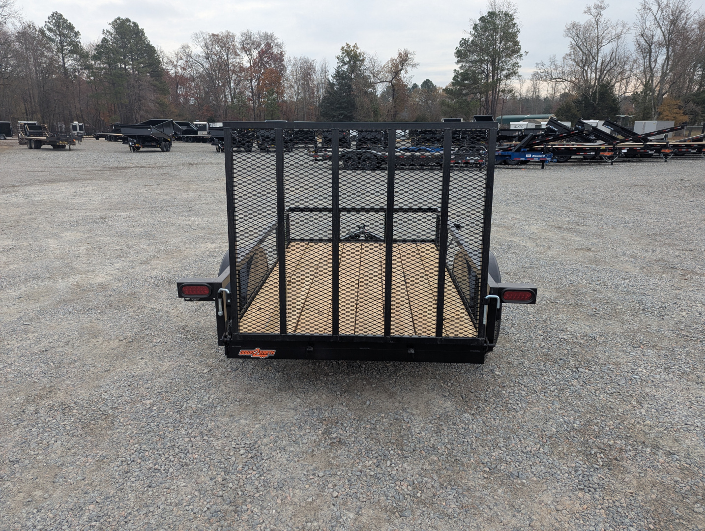 New 2026 Down 2 Earth Trailers 5x8 w/ Gate Utility Trailer