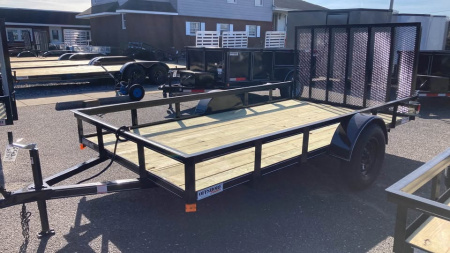 New 2026 P & T Trailers 6.5x12 Utility Trailer