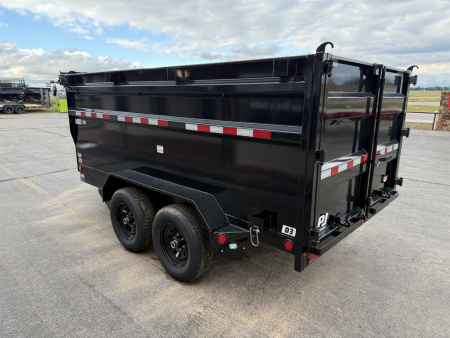 New 2026 PJ 72"x12' BP Tandem Axle Dump w/ 48" Sides – D3