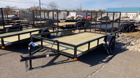 New 2026 P & T Trailers 6.5X12 Utility Trailer