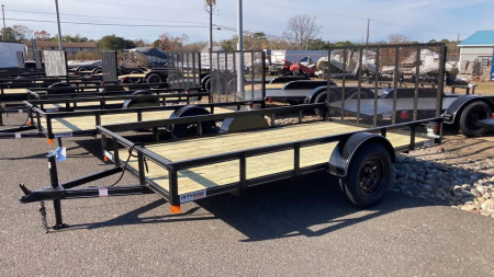New 2026 P & T Trailers 6.5X12 Utility Trailer