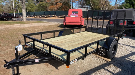 New 2026 P & T Trailers 6.5x12 Utility Trailer