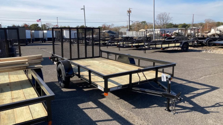 New 2026 P & T Trailers 6.5x12 Utility Trailer