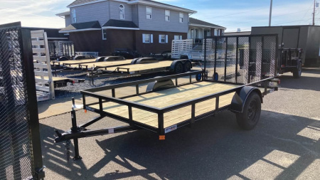 New 2026 P & T Trailers 6.5x12 Utility Trailer