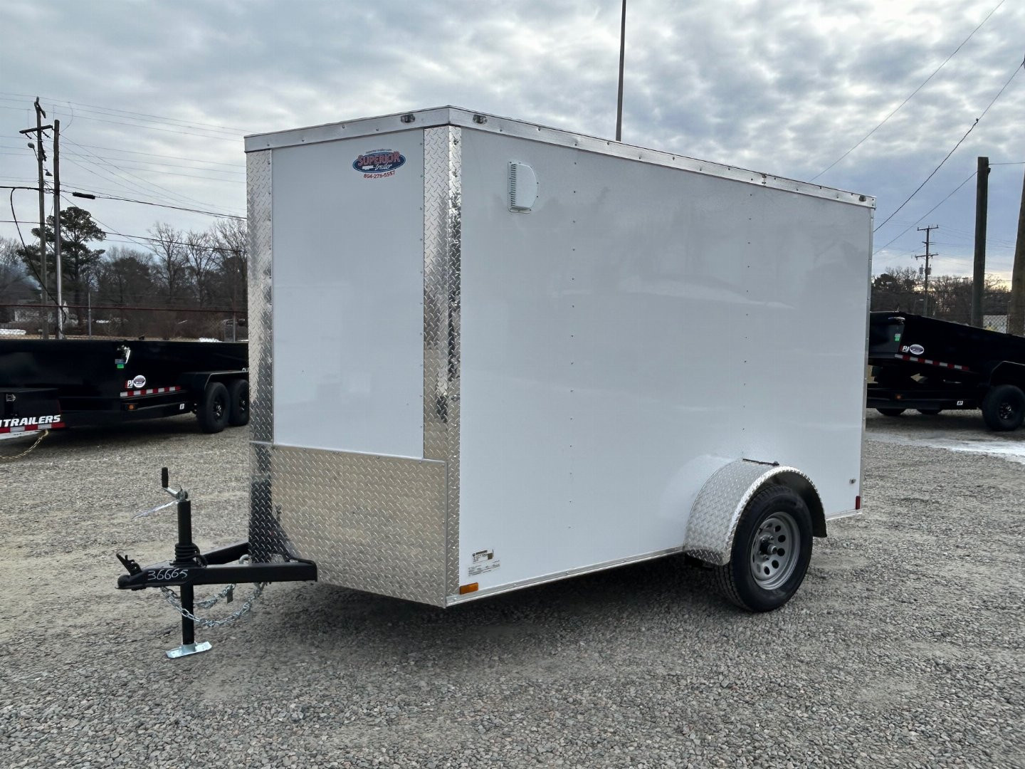 New 2026 Anvil 6X10 w/Ramp Cargo / Enclosed Trailer