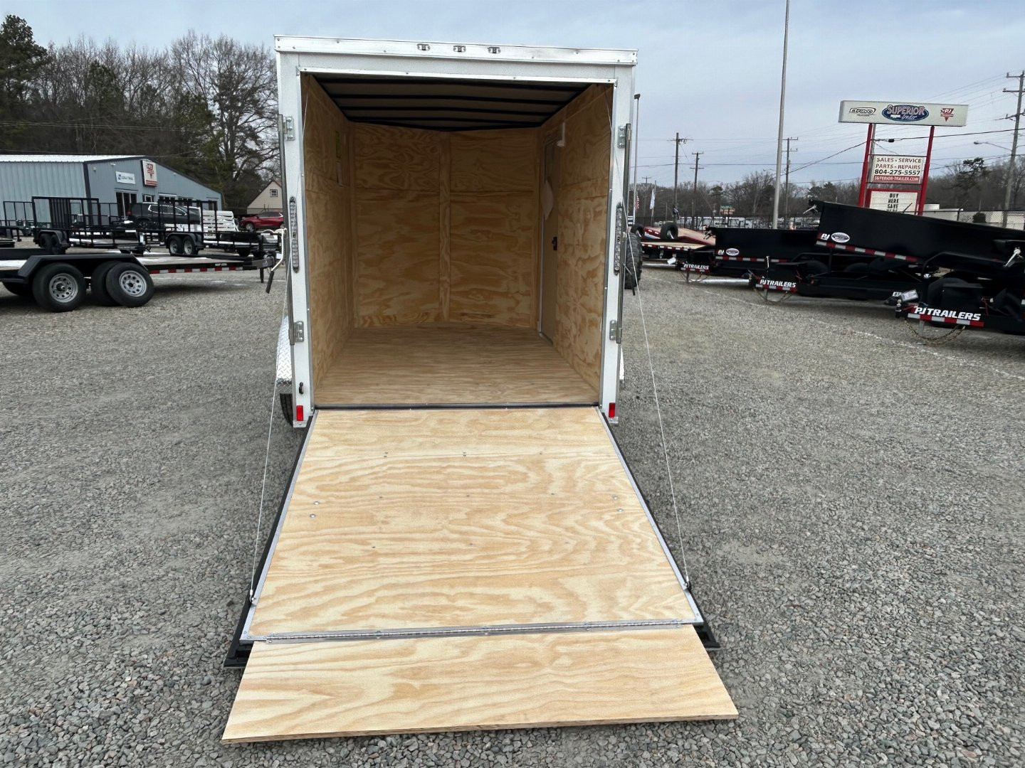 New 2026 Anvil 6X10 w/Ramp Cargo / Enclosed Trailer