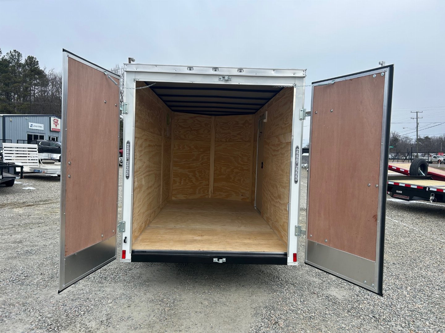 New 2026 Anvil 6X12 w/ Double Rear Doors & Extra Height Cargo / Enclosed Trailer