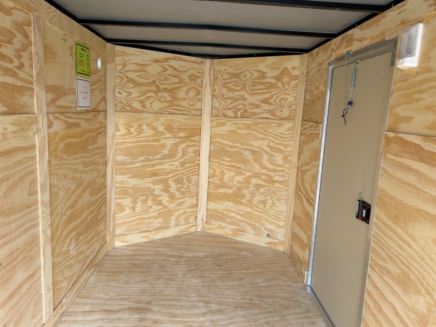 New 2026 Anvil 6X12 w/ Double Rear Doors & Extra Height Cargo / Enclosed Trailer