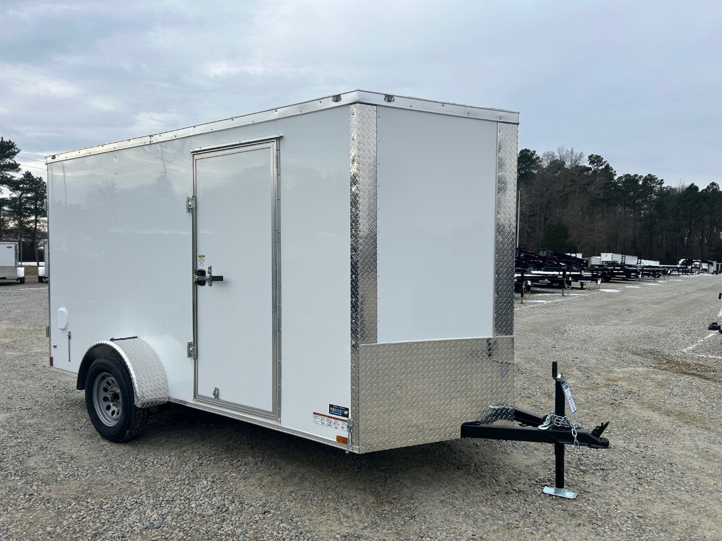 New 2026 Anvil 6X12 w/ Double Rear Doors & Extra Height Cargo / Enclosed Trailer