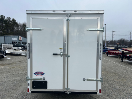 New 2026 Anvil 6X12 w/ Double Rear Doors & Extra Height Cargo / Enclosed Trailer