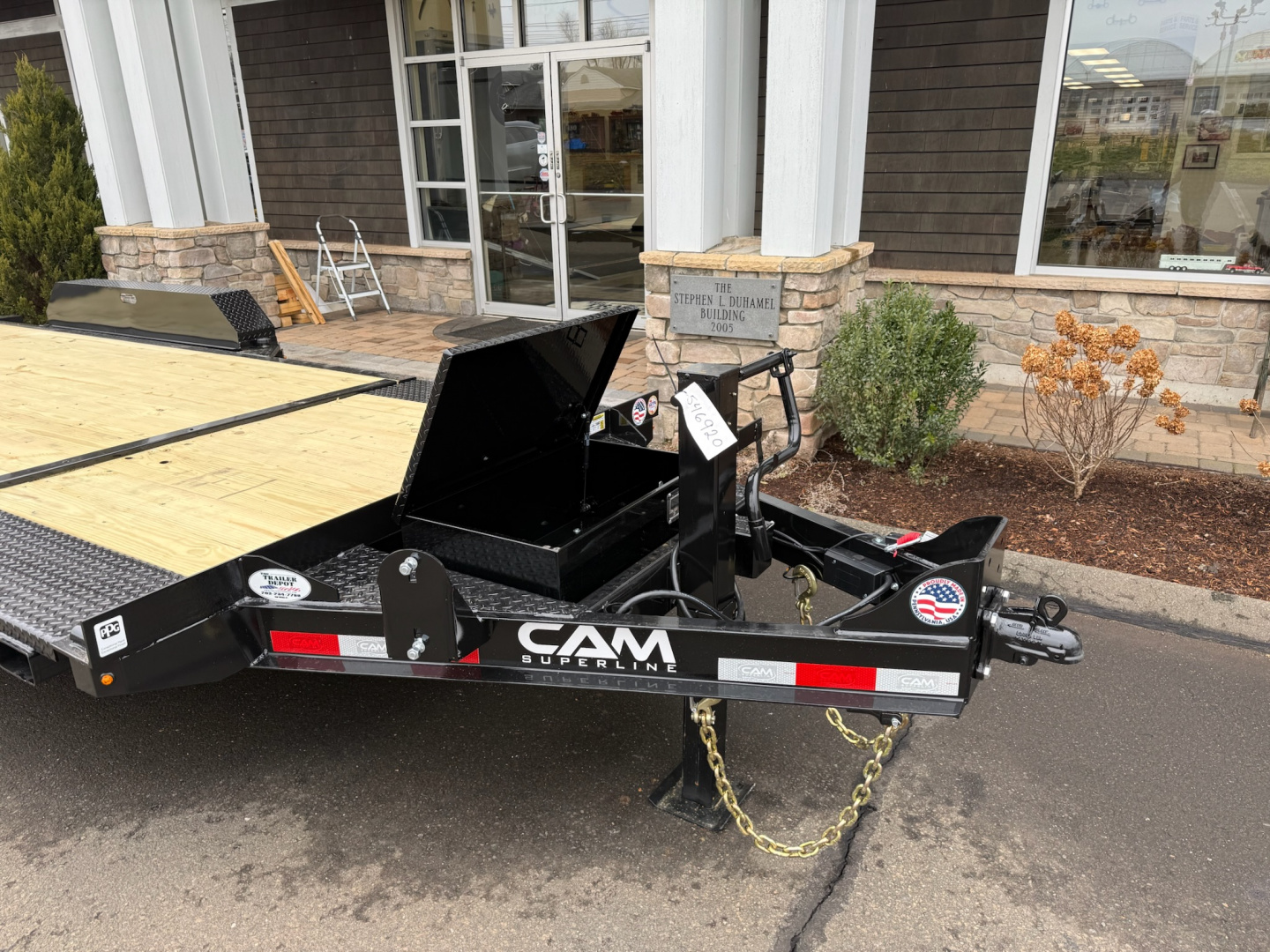 New CAM Superline 7' x 20' Extra Wide Split Tilt Trailer 17.6K