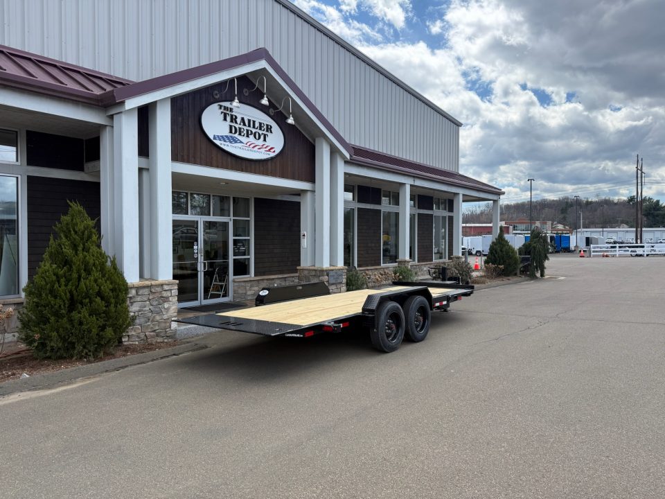 New CAM Superline 7' x 20' Extra Wide Split Tilt Trailer 17.6K