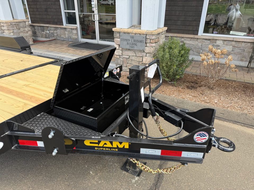 New CAM Superline 7' x 20' Extra Wide Split Tilt Trailer 17.6K