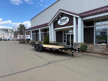 New CAM Superline 7' x 20' Extra Wide Split Tilt Trailer 17.6K