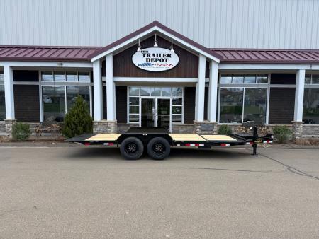 New CAM Superline 7' x 20' Extra Wide Split Tilt Trailer 17.6K