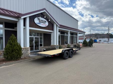 New CAM Superline 7' x 20' Extra Wide Split Tilt Trailer 17.6K