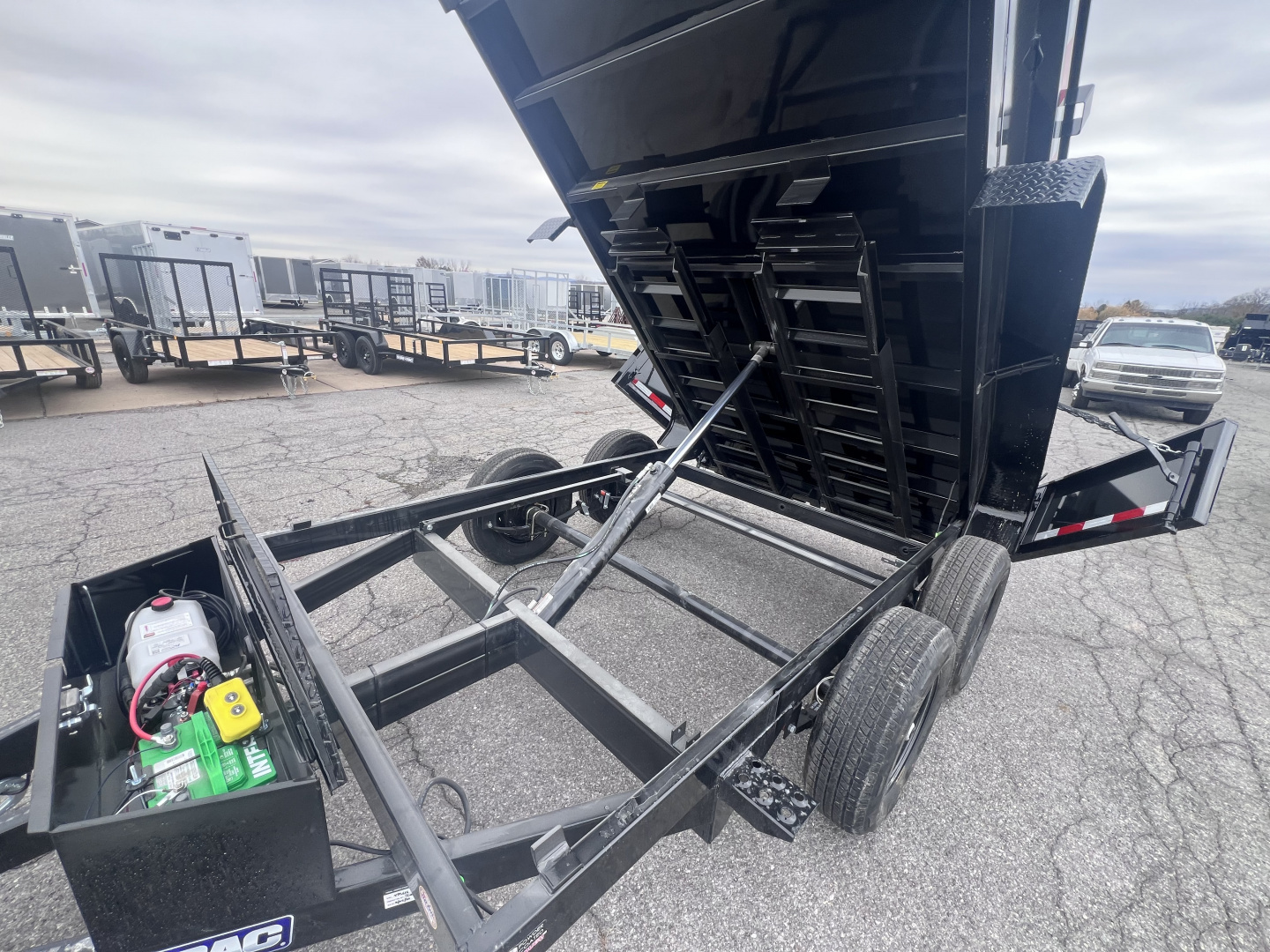 New 2026 Sure-Trac 6x10 10K Low Pro Dump Trailer