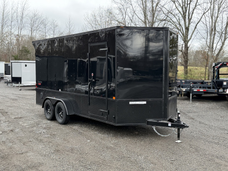 New 2026 Homesteader Trailer Intrepid 7' x 16' x 7' OHV Blackout Cargo / Enclosed Trailer