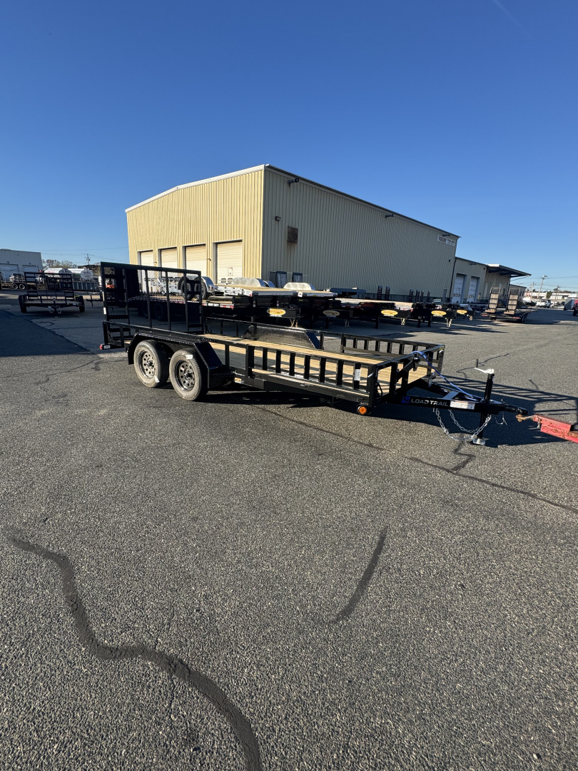New 2026 Load Trail 83"X16' Utility Trailer / Side Load Ramps