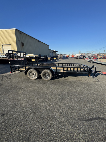 New 2026 Load Trail 83"X16' Utility Trailer / Side Load Ramps