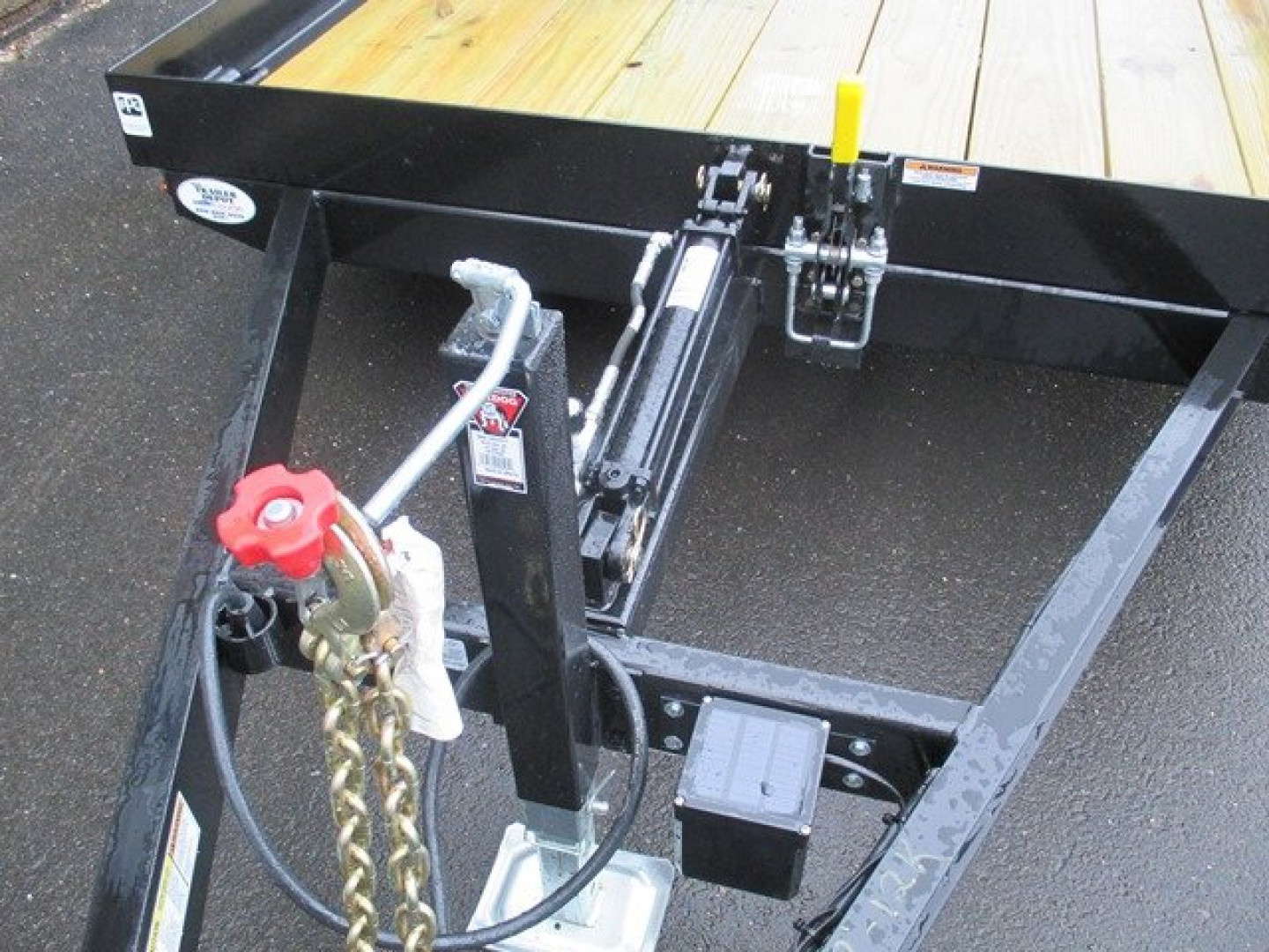 New CAM Superline 6’3″ X 12′ FULL DECK TILT TRAILER 11K