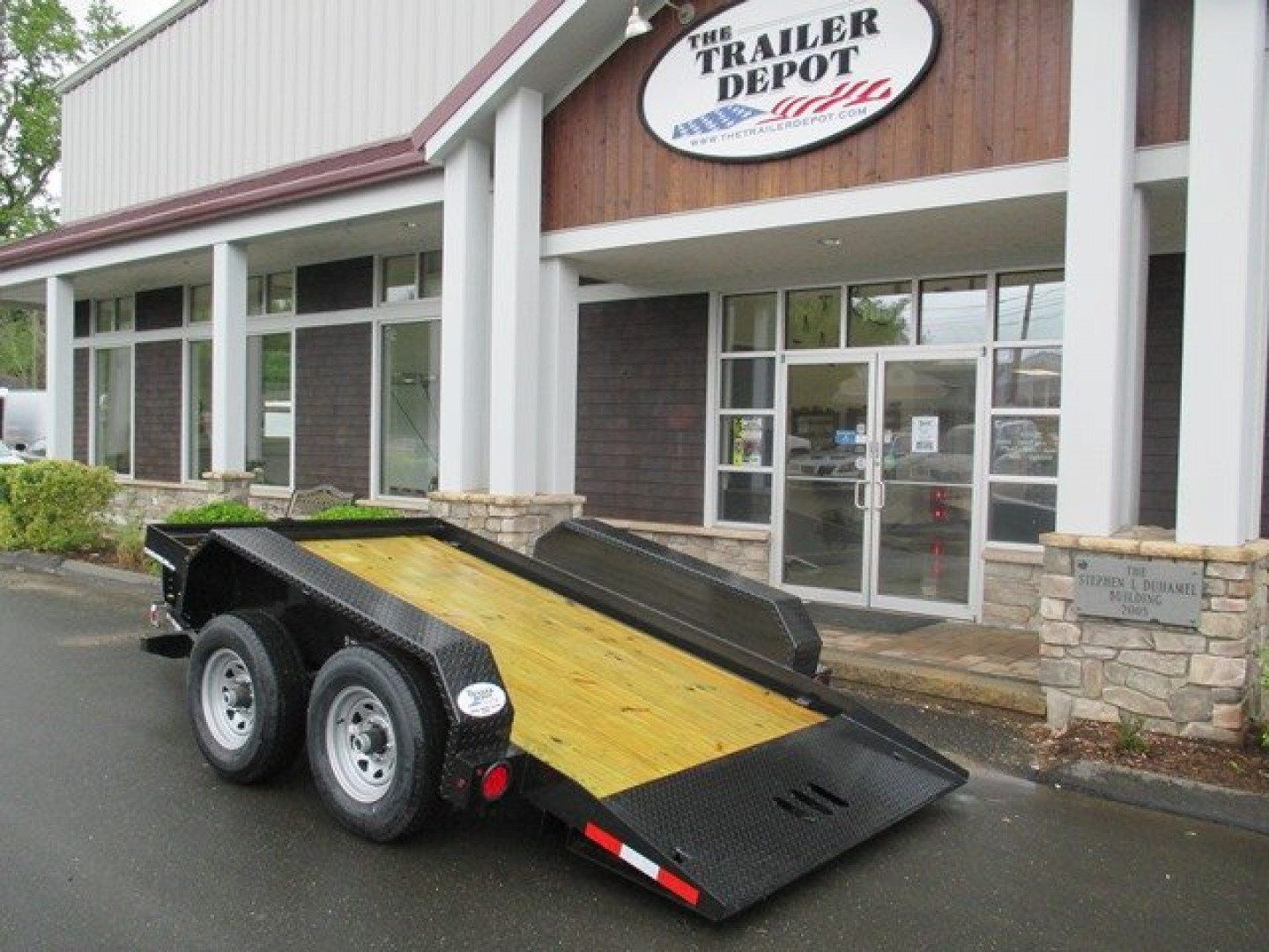 New CAM Superline 6’3″ X 12′ FULL DECK TILT TRAILER 11K