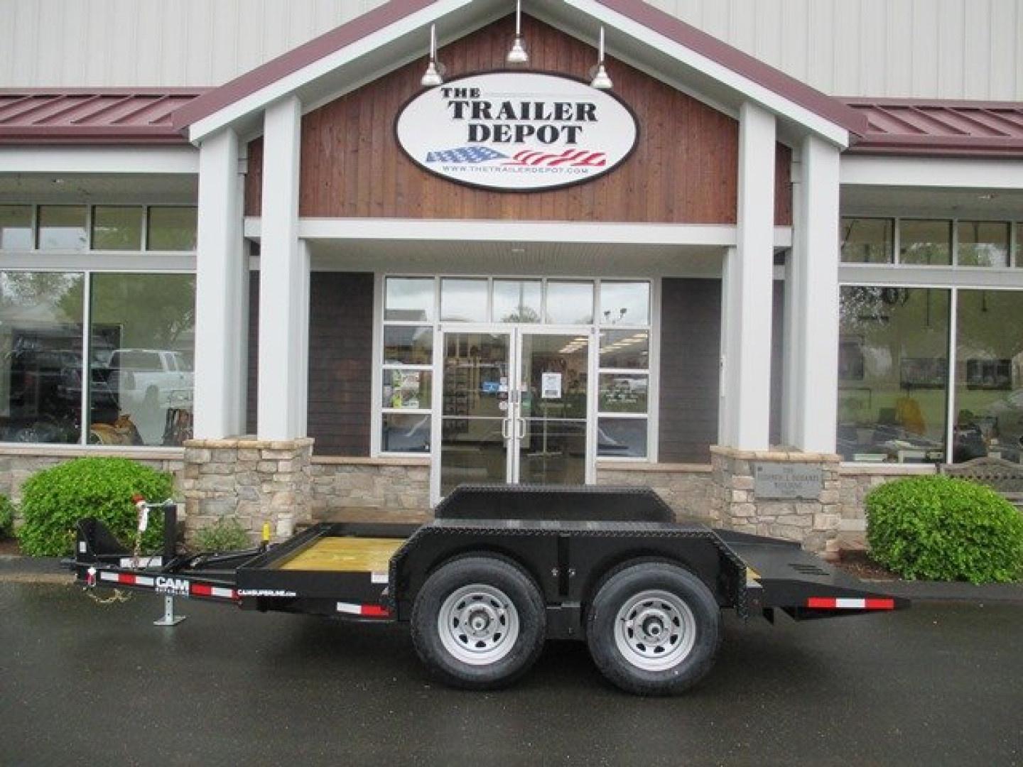 New CAM Superline 6’3″ X 12′ FULL DECK TILT TRAILER 11K