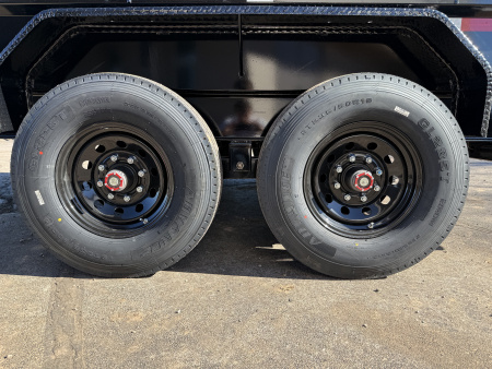 New 2026 PJ 83"x14' BP Tandem Axle Low Pro Telescopic Dump w/ 24" Sides – DT