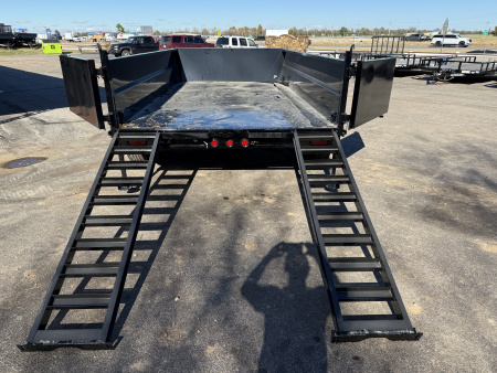 New 2026 PJ 83"x14' BP Tandem Axle Low Pro Telescopic Dump w/ 24" Sides – DT