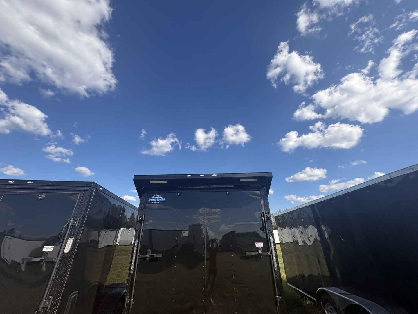New 2026 Rock Solid Cargo 7x12 Motorcycle Trailer