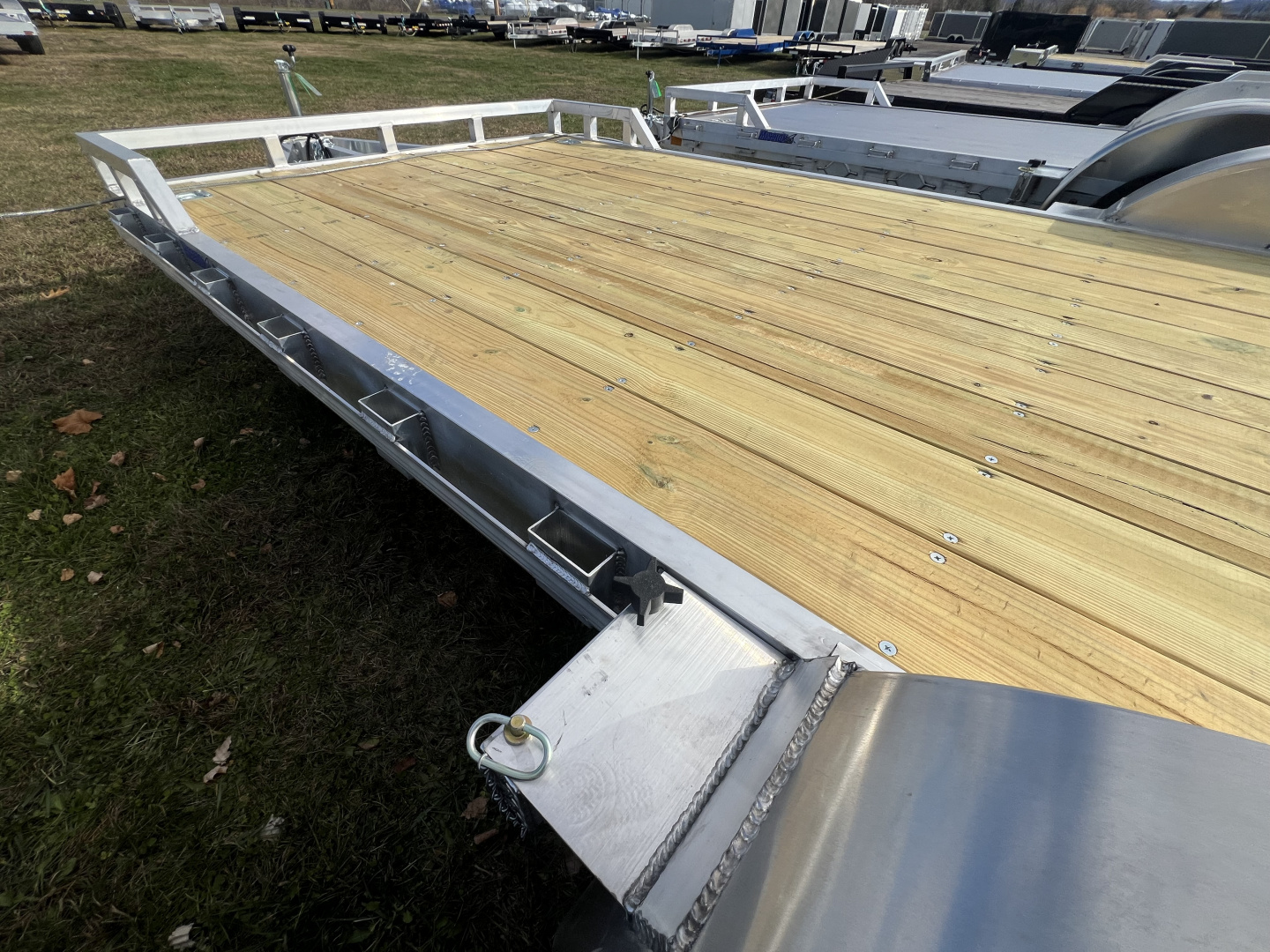 New 2026 Mission 7x20 10K Wood Deck Car Hauler