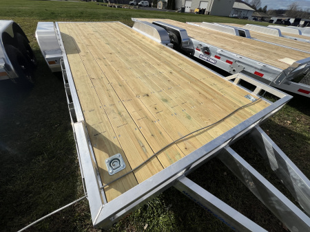 New 2026 Mission 7x20 10K Wood Deck Car Hauler