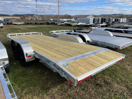 New 2026 Mission 7x20 10K Wood Deck Car Hauler