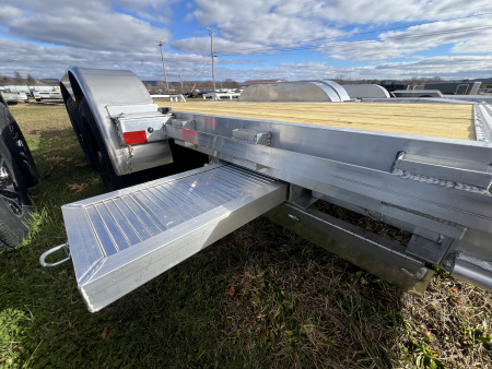 New 2026 Mission 7x20 10K Wood Deck Car Hauler