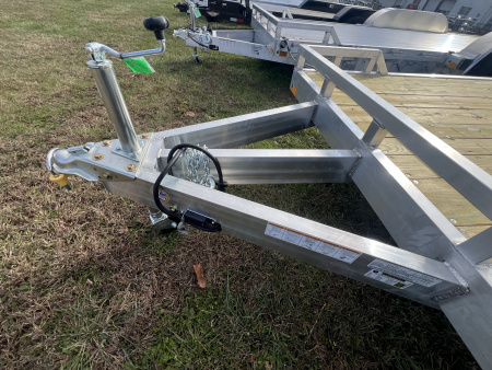 New 2026 Mission 7x20 10K Wood Deck Car Hauler
