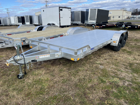 New 2026 Mission 7x20 10K Aluminum Deck Car Hauler