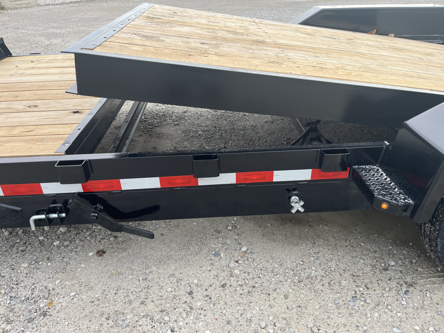 New 2026 H&H Trailers 82X22 18+4 Tilt Trailer 14K GVWR Drive Over Fenders