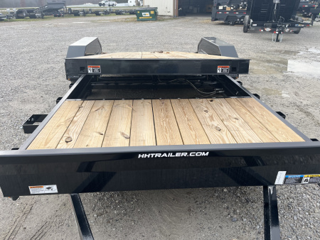 New 2026 H&H Trailers 82X22 18+4 Tilt Trailer 14K GVWR Drive Over Fenders