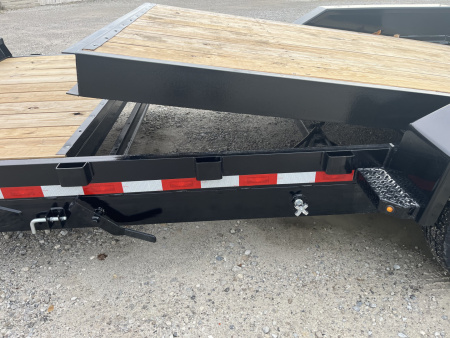 New 2026 H&H Trailers 82X22 18+4 Tilt Trailer 14K GVWR Drive Over Fenders