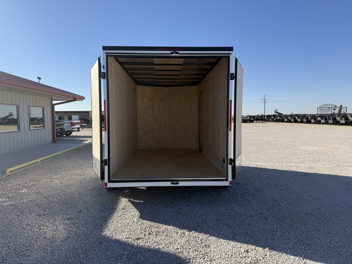 New 2026 Compass 7'x14' Enclosed Cargo Trailer - Indigo DLX